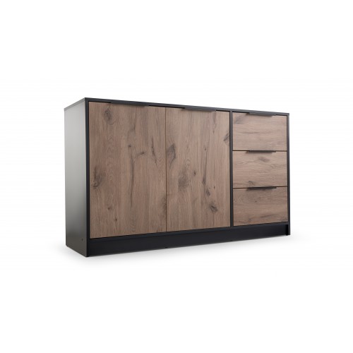 Kumode LATI 2D3S, ozols/melns Kumode LATI 2D3S, ozols/melns